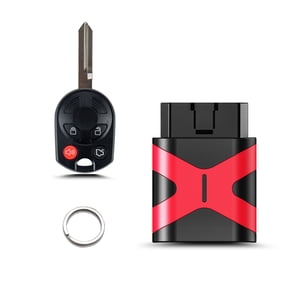 Replacement Smart Key Fob with DIY Setup Tool Compatible for Ford Mustang 2005-2014 Taurus 2000-2016 Town 2005-2011, Keyless Entry Remote FCCID OUCD6000022