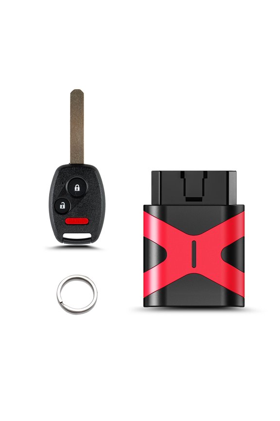 Replacement Smart Key Fob with DIY Setup Tool Compatible for Honda Fit 2008 Honda Odyssey 2005-2010 Honda Ridgeline 2006-2014, Keyless Entry Remote FCC ID OUCG8D-380H-A
