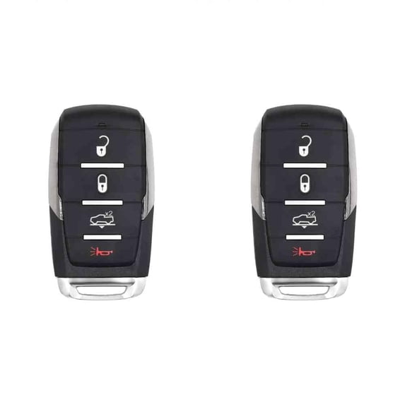 Replacement Smart Key Fob for RAM 1500 Lone Star 2020 FCC OHT-4882056 OHT4882056 Part Number 68584152 68584152AA Pack of 2