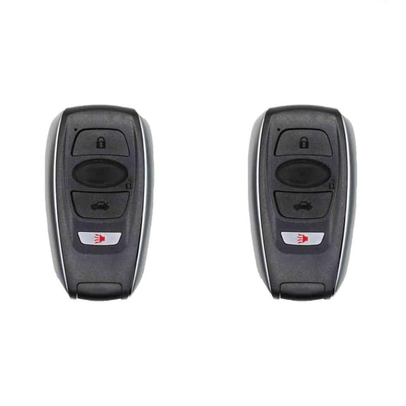 Replacement Smart Key Fob for Subaru STI 2017 FCC 2AOKM- SB5 Part Number 88835-AL04B 88835AL04B Pack of 2
