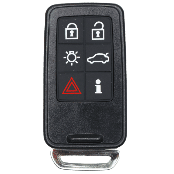Replacement Smart Key Fob for Volvo XC60 2013 FCC KR55WK49266 Part Number 30659502 30659495 30659496