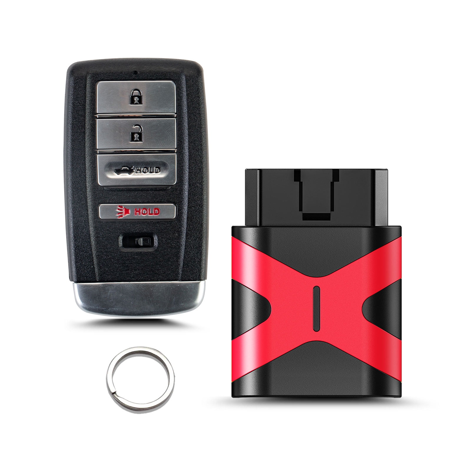 Replacement Smart Key Fob with DIY Setup Tool Compatible for Acura ILX RLX TLX 2015 2016 2017 2018, Keyless Entry Remote FCCID KR5V1X