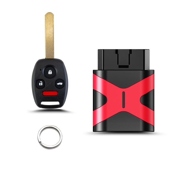 Replacement Smart Key Fob with DIY Setup Tool Compatible for Honda Accord EX LX Coupe 2008 2009 2010 2011 2012, Keyless Entry Remote FCCID MLBHLIK-1T