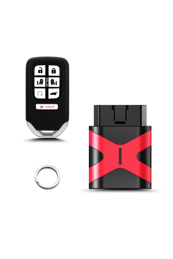 Replacement Smart Key Fob with DIY Setup Tool Compatible for Honda Odyssey 2018 2019, Keyless Entry Remote FCCID KR5V2X