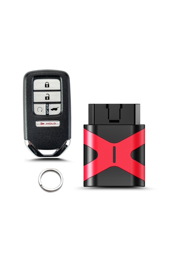 Replacement Smart Key Fob with DIY Setup Tool Compatible for Honda Pilot Civic 2016 2017 2018 2019, Keyless Entry Remote FCCID KR5V2X