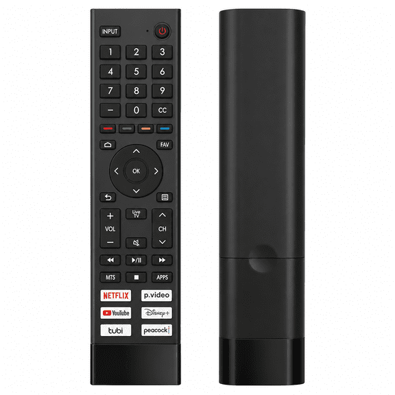 Replacement Smart TV Remote Control, Compatible with Hisense 4K UHD Android Smart TVs (No Voice Function)