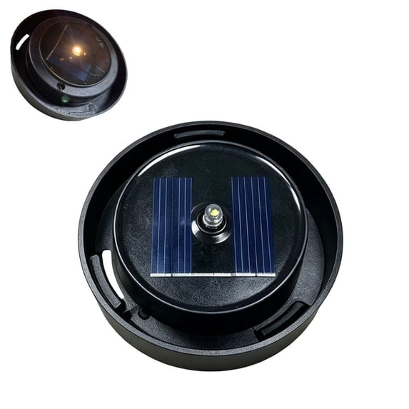 Replacement Solar Light for Lantern, 2.48 inch Diameter Solar Light Replacement Top Waterproof for Garden and Patio