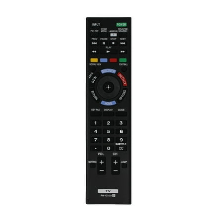 Replacement Sony RM-YD103 TV Remote Control for Sony KDL-17340W580B Television