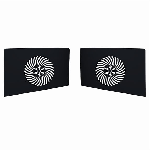 Replacement Split Cooling Shell for PS5 Slim Console - Customizable Left/Right/Top Covers, Vent-Enhanced Design for Heat Dissipation, Easy Installation, Durable ABS Plastic | PS5 Slim Accessories