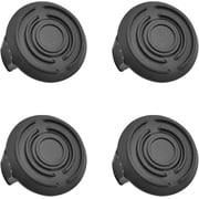 Replacement Spool Caps Replacement for Harbor Freight Bauer 19115C-B 20V 12" String Trimmer, Weed Eater Spool Cap Cover Replacement for Bauer 64995 20V String Trimmers 4 Pack