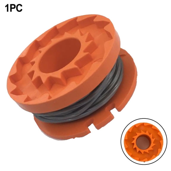 Replacement Spool And Line For Bauker Grass Trimmers, Automatic Feed Cord Refill For Models, Easy Tool-Free Installation And Flexible Use For Lawn And Garden