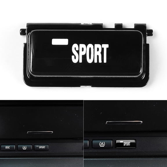 Replacement Sport Mode Sport Button Cover for BMW 3 Series E46 M3 1998-2004
