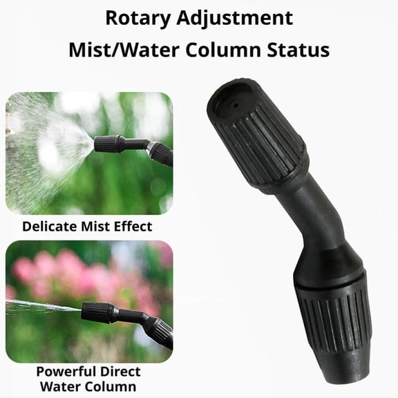 Replacement Spray Nozzle for Garden Sprayer, 2.36 Inch Adjustable Mist to Jet Wand, Universal Fit for 3L /5L /8L Knapsack Sprayer