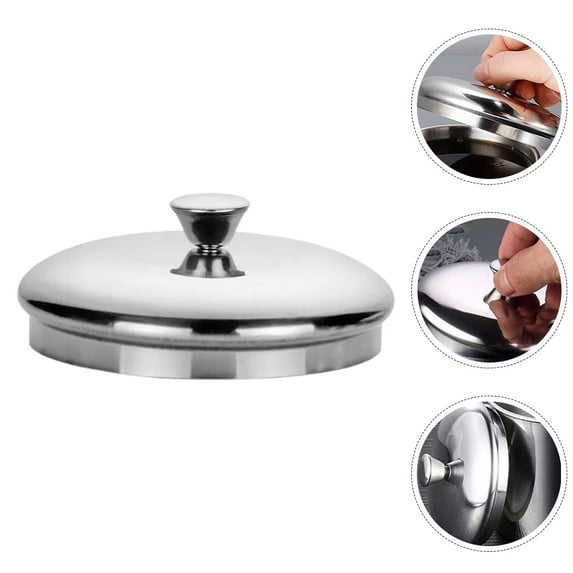 Replacement Stainless Steel Lid Tumbler Lid Stainless Steel Cup Covers Mark Cup Lid