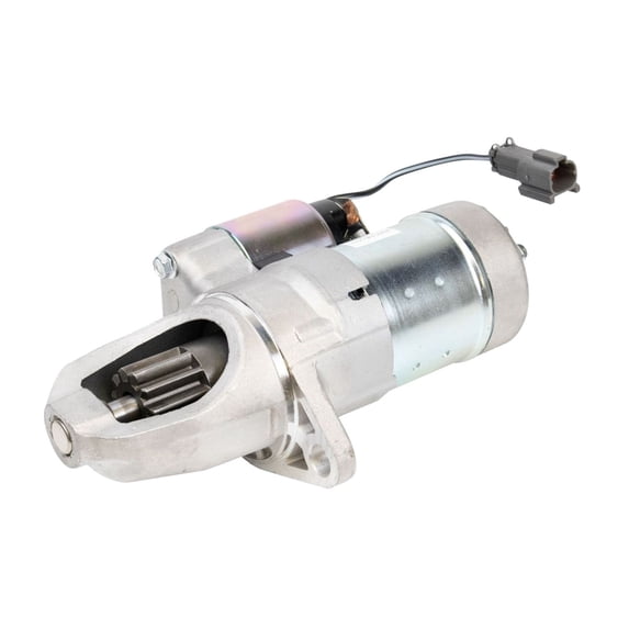 Replacement Starter Motor - Aluminum Housing, 1.4 KW Power, Counterclockwise Rotation, 12 VDC, 11-Tooth Design