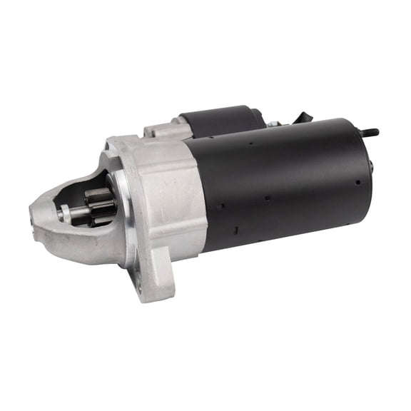 Replacement Starter Motor - Aluminum Housing, 1.7 KW, Clockwise Rotation, 9-Tooth, 12 VDC