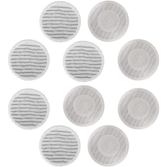 Replacement Steam Mop Pads for Shark S7000AMZ S7001 TGT Steam Mop,Replacement Pads for Shark S7001 S7000AMZ,Steam and Scrub All-in-One Scrubbing and Sanitizing, Designed for Hard Floors(10 PCS)