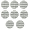 thumbnail image 1 of Replacement Steam Mop Pads for Shark S7000AMZ S7001 Steam Mop,Steam & Scrub All-in-One Scrubbing,Dirt Grip Scrub Washable Pads,8 Pack, 1 of 5
