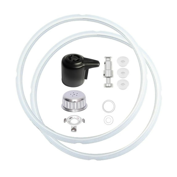 Replacement Steam Release and Float Valves Set Steam Release Valves Suitable for 5QT/6QT Electric Pressure Cooker