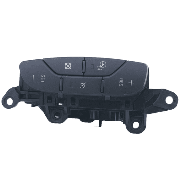 Replacement Steering Wheel Control Buttons For Buick Lucerne 2007-2011,Steering Pad Audio Cruise Remote Control Switch-black