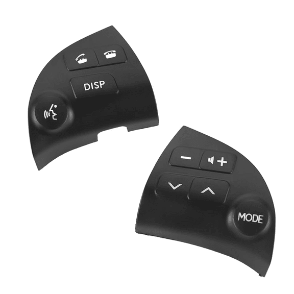 Replacement Steering Wheel Control Buttons For Lexus ES350 2007-2012,Steering Pad Audio Cruise Remote Control Switch-black