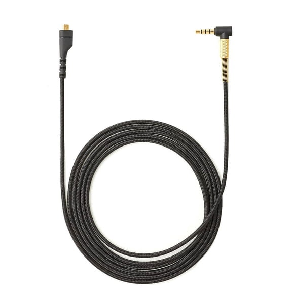 Replacement Stereo Audio Cable Extension Cord for Arctis 3 5 7 Pro Wireless Gaming Headphone Headset