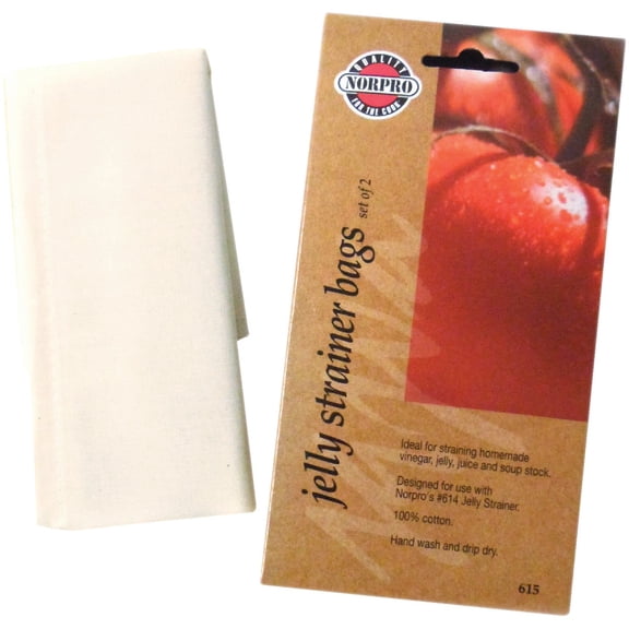 Norpro Replacement Strainer Bag - Cotton - White