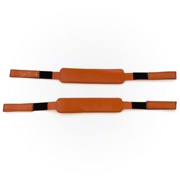 Replacement Straps For Head Immobilizer - Red, Pair