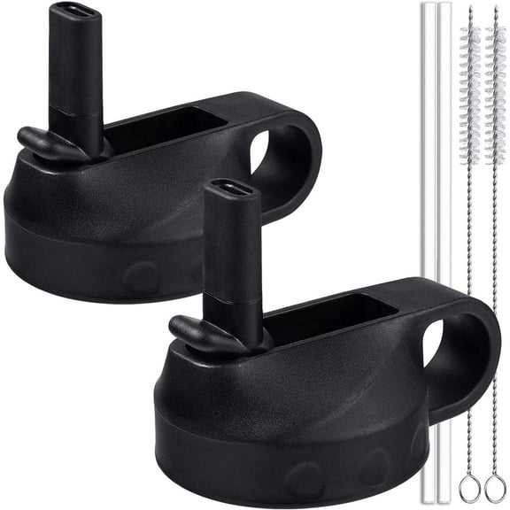 Replacement Straw Lid for Hydro flask Wide Mouth Water Bottle, Top Lids with Straw for Hydro Flask 32 40 64 oz Accessories