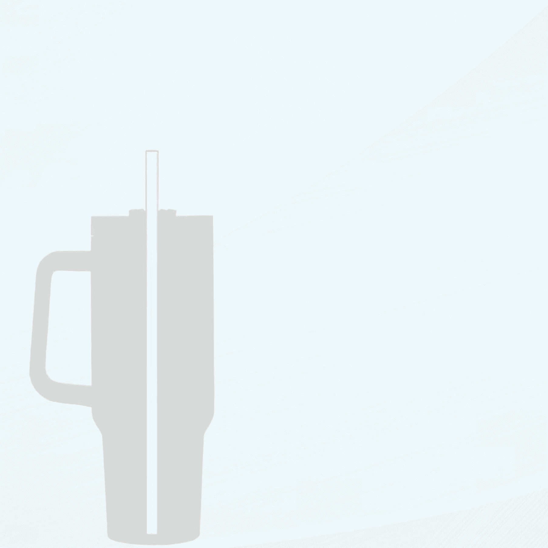 Replacement Straws for Stanley 40 oz Quencher Tumbler, 6 Pack Reusable