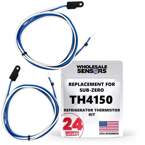 Replacement Sub-Zero TH4150 Refrigerator Thermistor Kit (2-Pack), 24 Month Warranty & USA Support