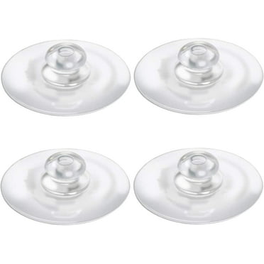 MOROBOR 8-Pack 2.5 Inch Clear Suction Cups - Heavy Duty Hookless For Windows & Glass