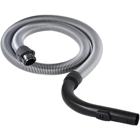Replacement Suction Hose + Handle Compatible with Miele Complete C3 - Compact C2 - S6 - S8 Straight Suction Canister Vacuum Cleaners. Non Electric Hose