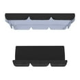 thumbnail image 1 of Replacement Swing Seat Cover, Oxford Cloth Waterproof 2/3 Seat Patio Swing Seat Replacement Covers for Outdoor Porch Garden Yard Swings, 1 of 8