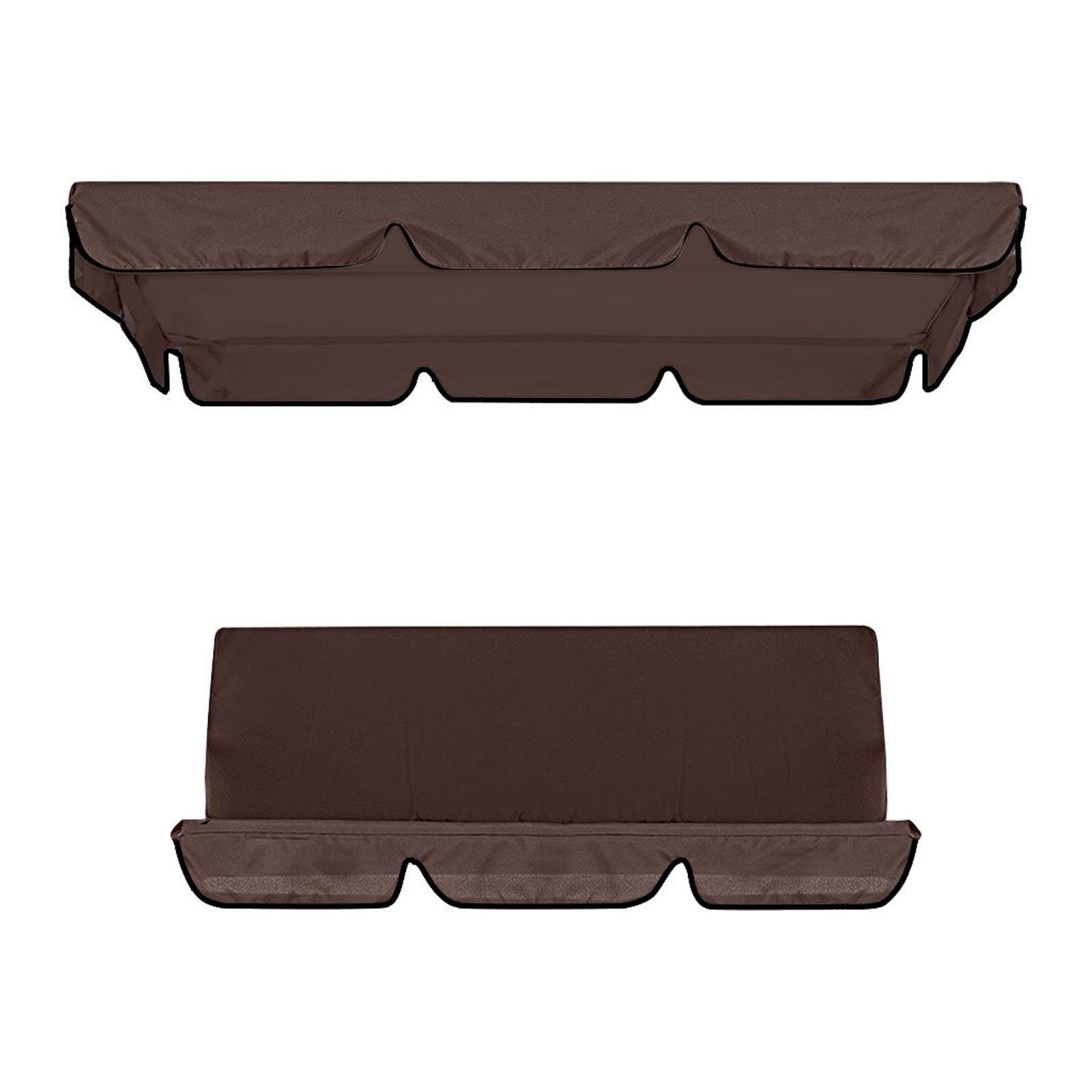 Replacement Swing Seat Cover, Oxford Cloth Waterproof 2/3 Seat Patio
