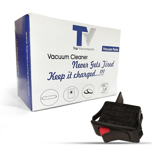 Replacement Switch for Oreck XL Type 6 XL7 Upright Vacuum, 1-Speed Handle On/Off Rocker Switch Compatible with U3840, U3800HH, U3774 & More, Replaces Part # 75559-01