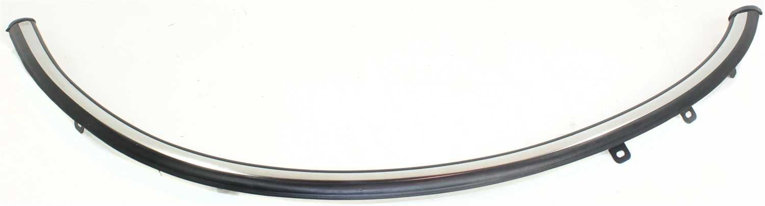 Replacement T221302 Fender Flares Compatible with 1995-2000 Toyota Tacoma Front, Left Driver Chrome