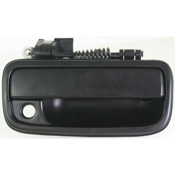 Replacement T462151 Exterior Door Handle Compatible with 1995-2004 Toyota Tacoma Front, Right Passenger Smooth Black