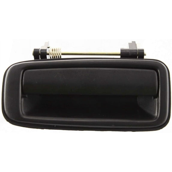 Replacement T491306 Exterior Door Handle Compatible with 1988-1992 Toyota Corolla Rear, Left Driver Textured Black