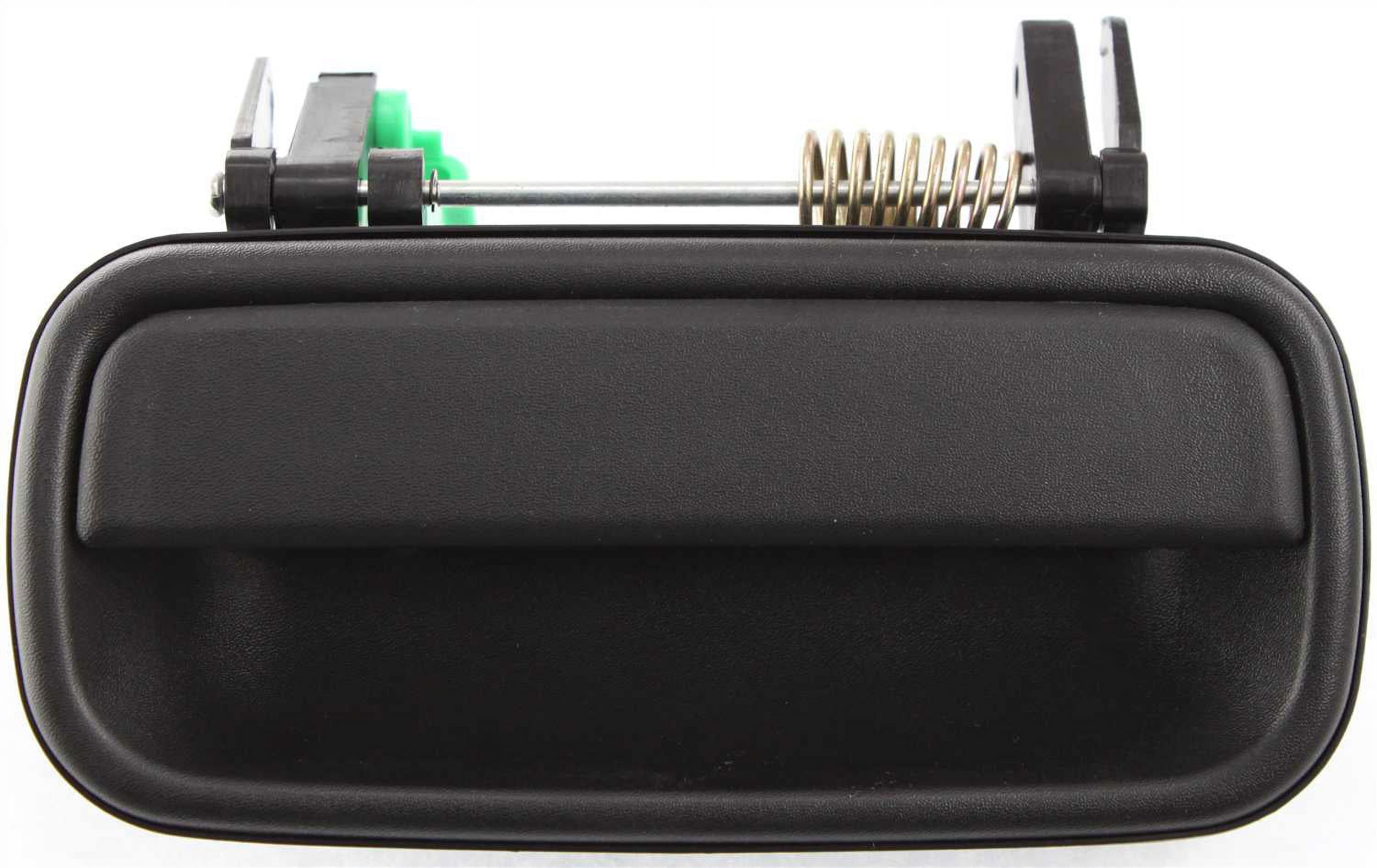 Replacement T491321 Exterior Door Handle Compatible with 2001-2004 Toyota Tacoma Rear, Right Passenger Smooth Black