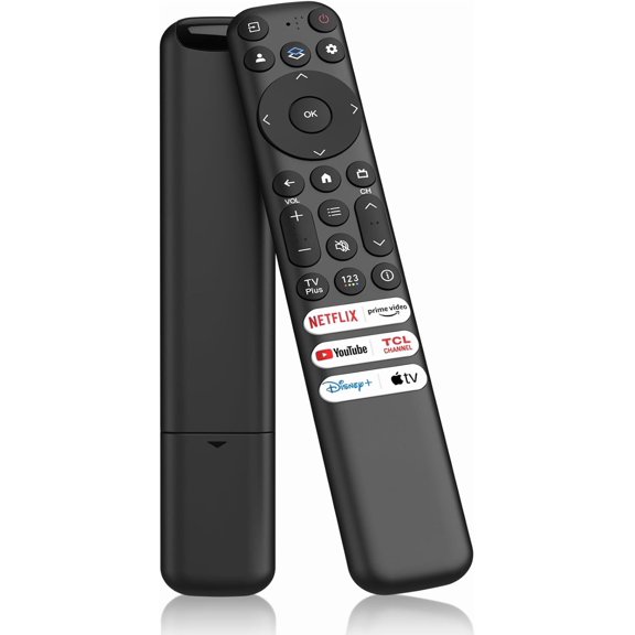 Replacement for TCL Google TV Remote Control, RC813 Compatible with TCL QM8 / QM7 / S5 / S4 / S3 / Q7 / Q6 / Q5 4K UHD HDR LED QLED QD-Mini LED Full-HD Smart TVs (No Voice Function)
