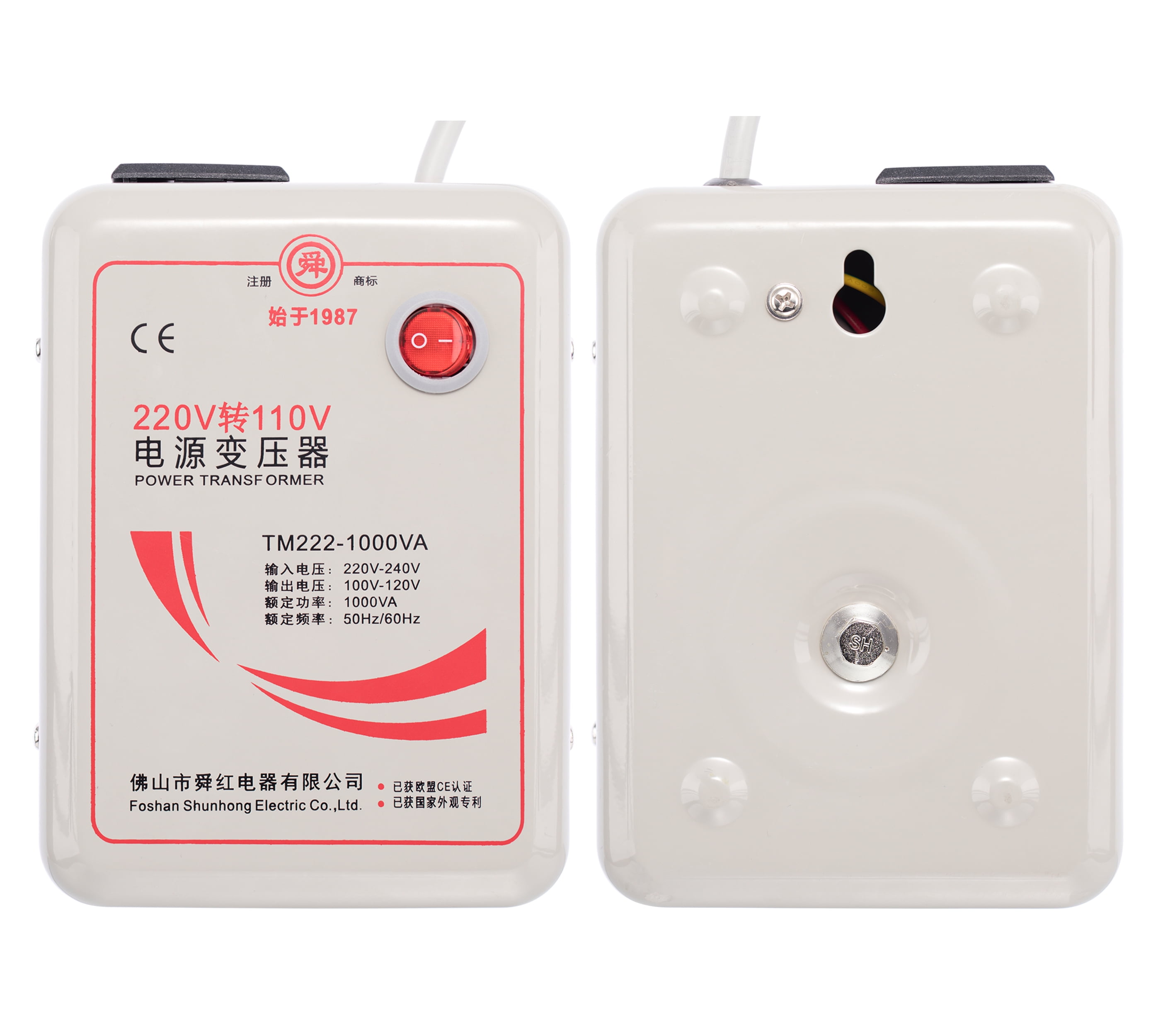 Voltage Converter Plug: TM222-1000VA Electric Adapter, Input Power