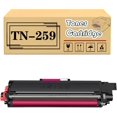 thumbnail image 1 of Replacement for TN-259 TN259 TN-259BK TN-259C TN-259M TN-259Y Toner Cartridges Compatible for Brother MFC-L8240CDW MFC-L8390CDW Printers, High Yield 4,500 Pages, 1 of 7