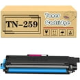 thumbnail image 1 of Replacement for TN-259 TN259 TN-259BK TN-259C TN-259M TN-259Y Toner Cartridges Compatible for Brother MFC-L8240CDW MFC-L8390CDW Printers, High Yield 4,500 Pages, 1 of 7
