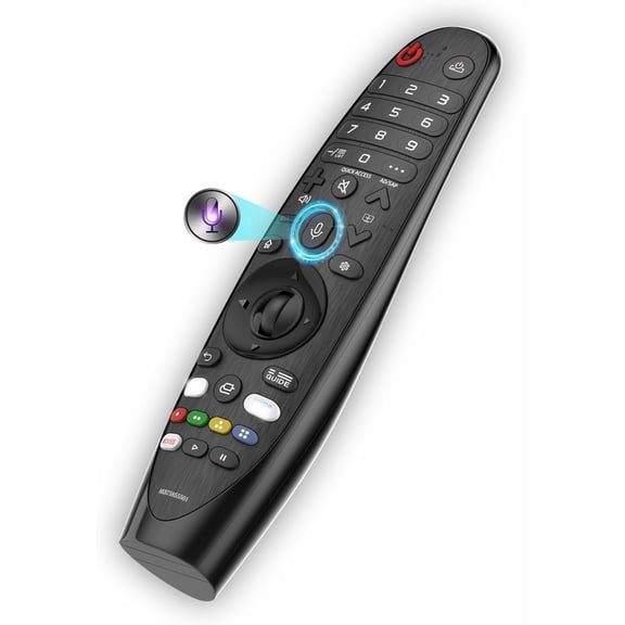 Replacement for TV Magic Remote, for All 2018-2025 Remote Control for Smart TV, Voice, Pointer, MR25GA, 24, 23, 22, 21, 20, 18 Models. 2-Year Warranty