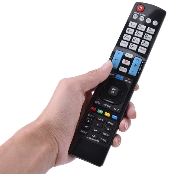 Replacement TV Remote, Compatible With Smart TVs, 10M Range, Simple Setup, No Programming