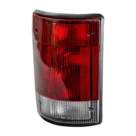 Replacement TYC 11-5008-80-1 Left Tail Light for E-250 Excursion E-350 Econoline Fits select: 2004-2014 FORD ECONOLINE, 2004-2005 FORD EXCURSION