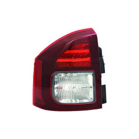 Replacement TYC 11-6448-90-1 Driver Side Tail Light For 2014 Jeep Compass