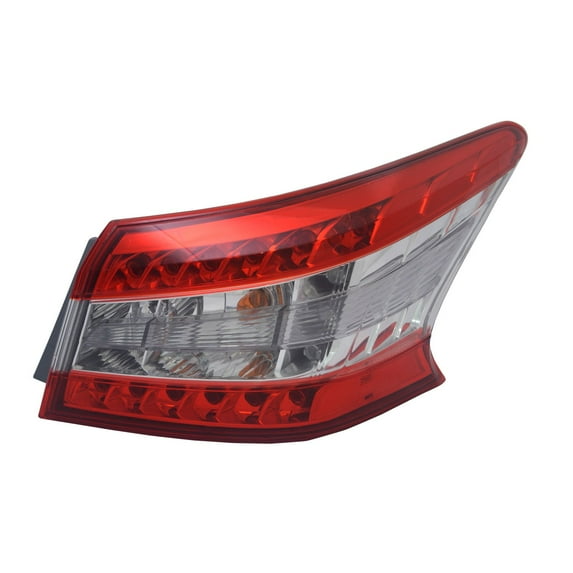 Replacement TYC 11-6549-00-9 Passenger Side Tail Light For 13-14 Nissan Sentra