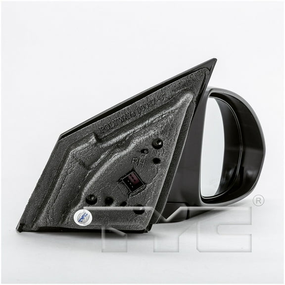 Replacement TYC 1580031 Passenger Black Power Mirror For 11-14 Chevrolet Cruze